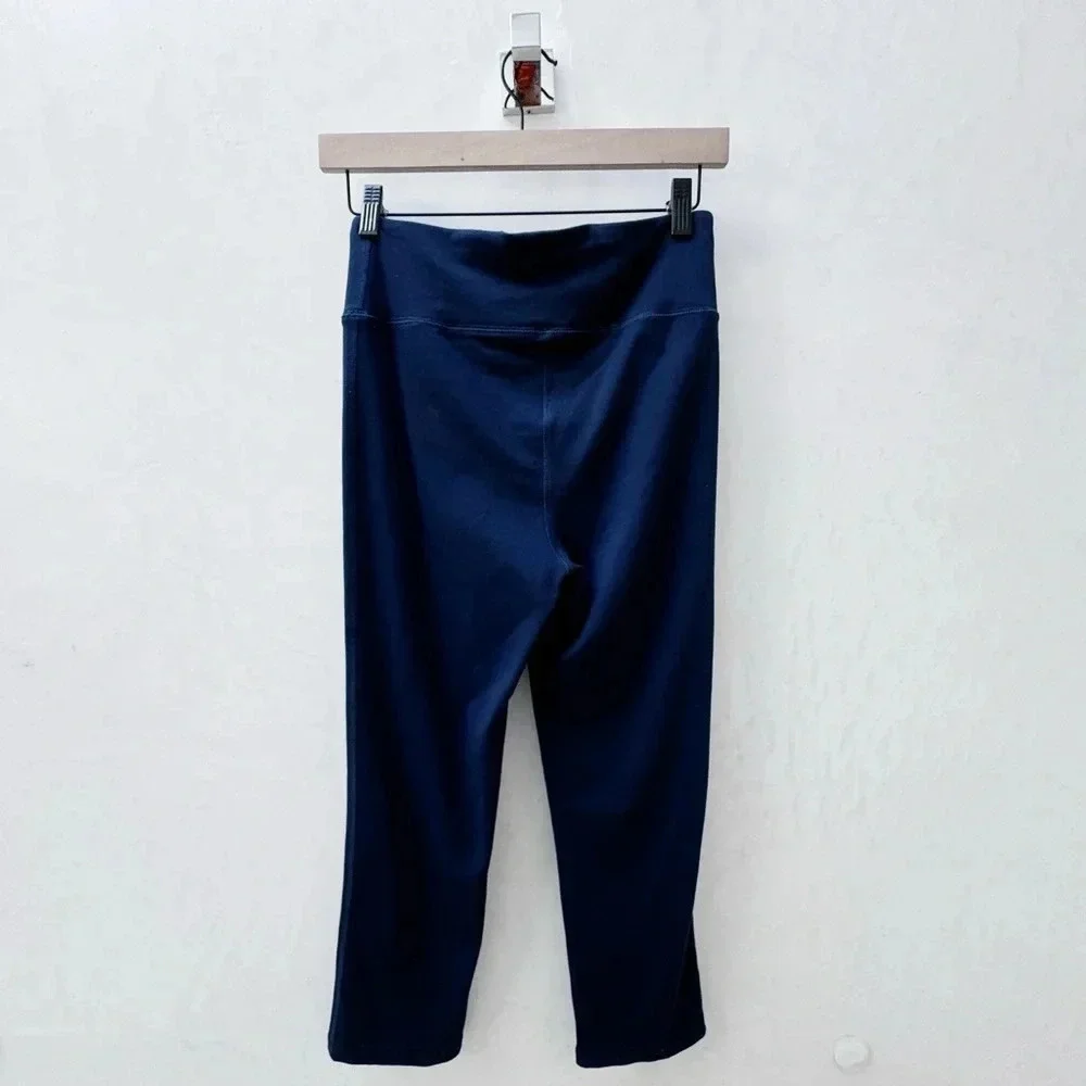 J. Crew Weekend High-Rise 7/8 Legging with Signature Flex Navy Blue Small - Picture 5 of 10